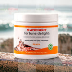 NOW AVAILABLE Fortune Delight Natural Instant Herbal Tea by Sunrider NOW AVAILABLE (Bulk Only) - Instant Peach / Bulk Container 180g (60 servings)