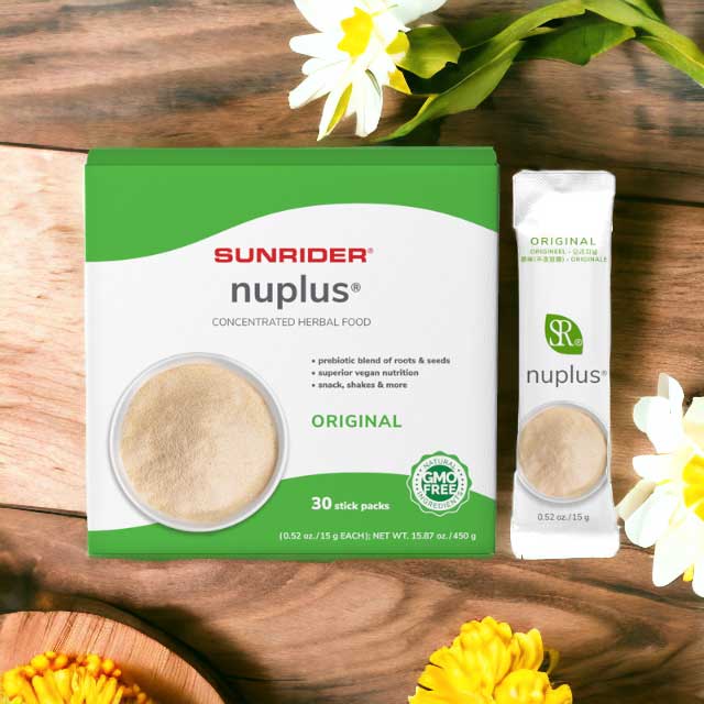 NOW AVAILABLE NuPlus Herbal Food Formula by Sunrider NOW AVAILABLE Original / Regular (Soy Free) / 60 Packs (15g/ea) | Best Value!