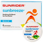 SunBreeze Oil - Bulk Savings by Sunrider Balm - 6 Small x 0.19 Oz