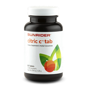 Citric C Tab | Chewable Vitamin C + Rose Hips by Sunrider