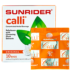 NOW AVAILABLE Calli 10 Pack - Natural Herbal Tea | by Sunrider