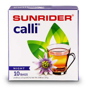 NOW AVAILABLE Calli Night Herbal Tea | by Sunrider