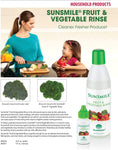 SunSmile Fruit & Vegetable Rinse, by Sunrider