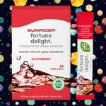 NOW AVAILABLE Fortune Delight Natural Instant Herbal Tea by Sunrider NOW AVAILABLE - Instant Raspberry / Box of 10 Packets (3g/ea)