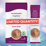 NOW AVAILABLE NuPlus Herbal Food Formula by Sunrider NOW AVAILABLE Mixed Berry / 10 packs (15g/ea)