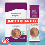 NOW AVAILABLE NuPlus Herbal Food Formula by Sunrider NOW AVAILABLE Mixed Berry / 60 Packs (15g/ea) | Best Value!