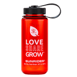 Shaker Bottle Red with Flat Cap 12 / 16 / 32 oz | By Sunrider 16 oz / 473 ml