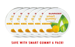 OUT OF STOCK / PRE-ORDER Smart Gummy | Fiber + Vitamins B12, D & E | By Sunrider 6 Tins / Mango