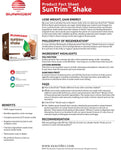 SunTrim Shake - Unique Protein Shake by Sunrider