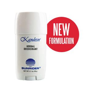 NOW AVAILABLE Kandesn Herbal Deodorant - Talc & Triclosan Free | by Sunrider