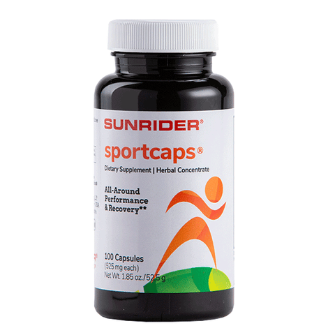 NOW AVAILABLE SportCaps | Energy & Endurance Herbal Supplement by Sunrider