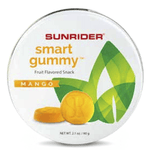 Smart Gummy | Fiber + Vitamins B12, D & E | By Sunrider Single Tin / Strawberry