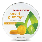 Smart Gummy | Fiber + Vitamins B12, D & E | By Sunrider Single Tin / Strawberry